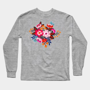 Colorful flower bouquet Long Sleeve T-Shirt